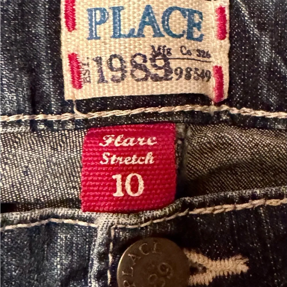 Children’s Place jeans flare stretch size 10